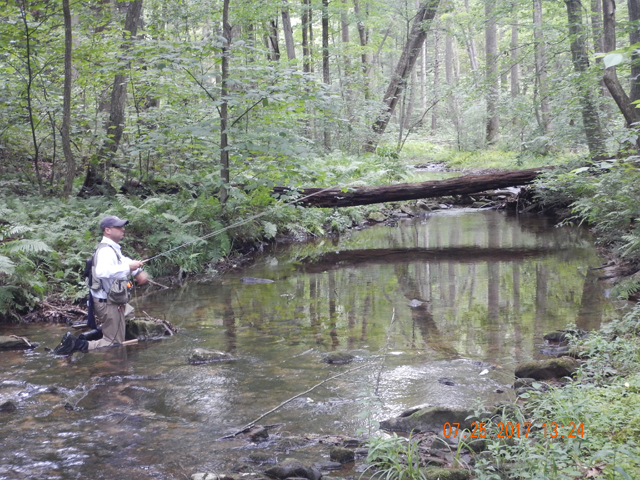 DSCN2252.jpg -                                We typically take a bunch of fish from this hole but, not today.  Only thing biting here this time were shiners.