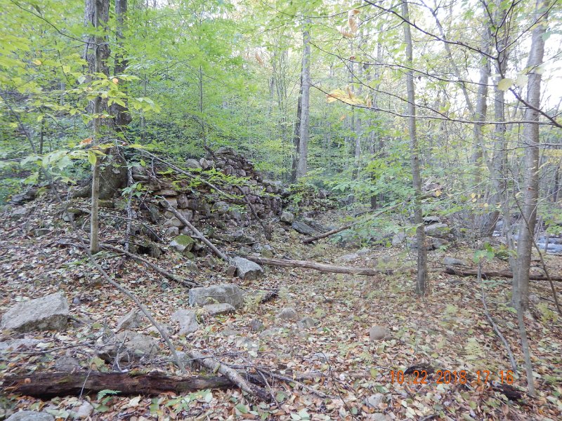 $HickoryRun031$.jpg - Yep, another pic of the old saw mill...sira 1840's.  Rumor has it there are graves around.  Seems when the guys working the forest died, they were planted where they fell. 