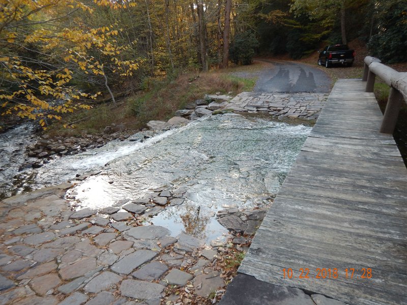 $HickoryRun032$.jpg - The ford was teeming with water too.  Stones breaking up made the crossing a little more bumpy than normall.