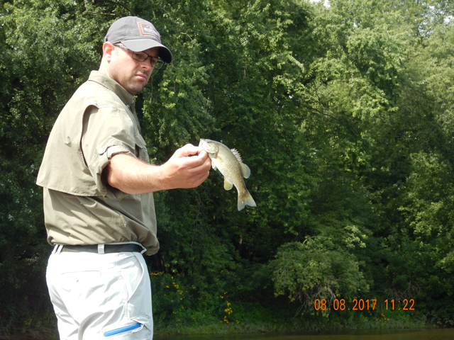 DSCN2294.jpg -               It continued this way through the morning.  Hit or miss on small fish.                 