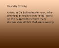 Thursday