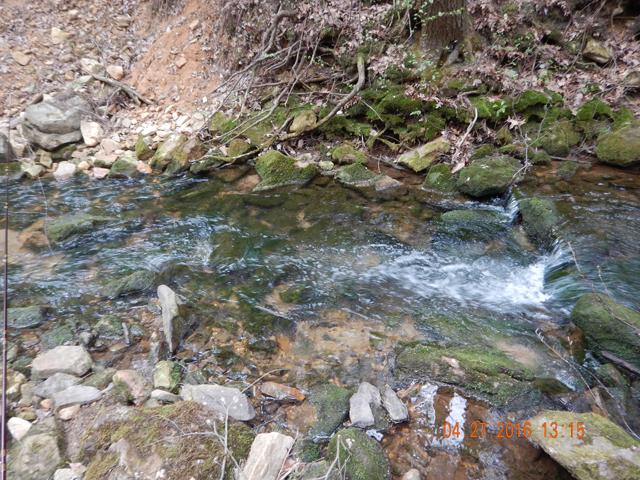 DSCN1147.jpg -                                Thin and deep usually holds fish.  Broken water helps to cover your approach.