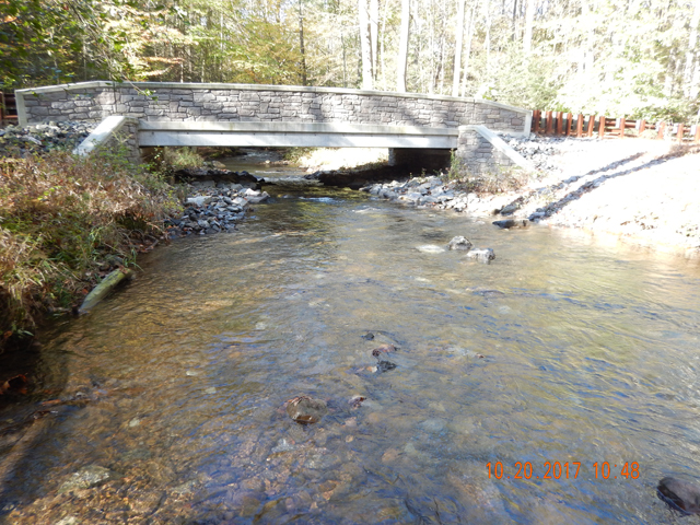 DSCN2730.jpg -                                Once again, Ed and I started at the bridge. The water was cool, full and gin clear.