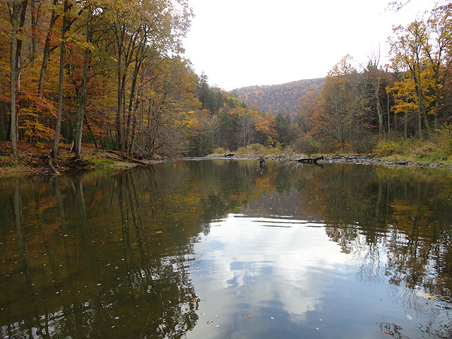 DSC01277.jpg - Only one other guy was fishing for the rising trout!                               