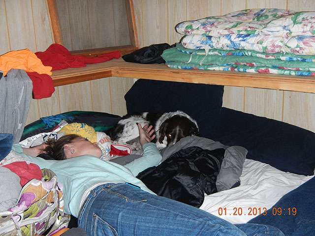 164.jpg -                                He didn't care who's bed he occupied.
