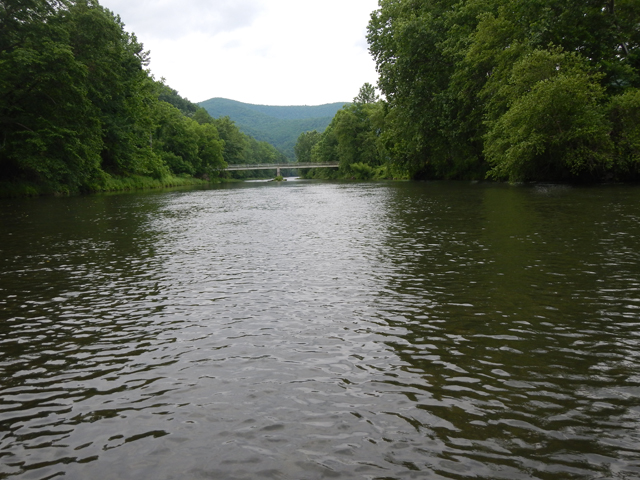 DSCN0272.jpg -                                Here is the Leidy water as we departed.  We had the stream all to ourselves.